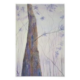 Lone Timber Watercolor Fototryck