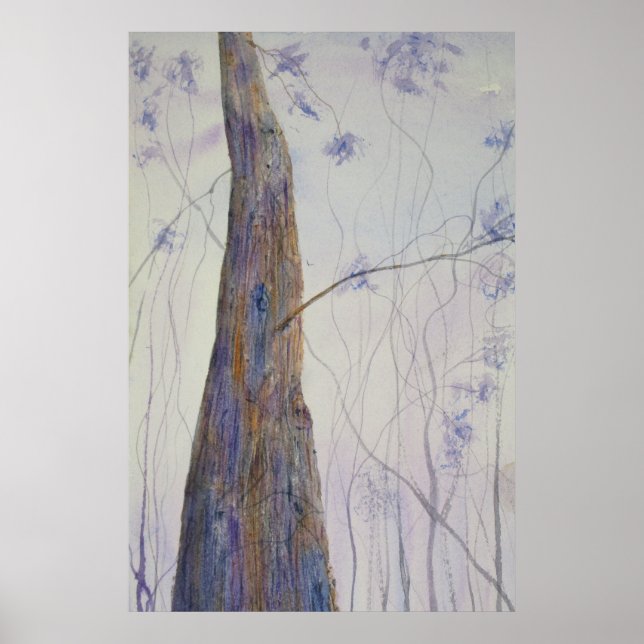 Lone Timber Watercolor Poster (Framsidan)