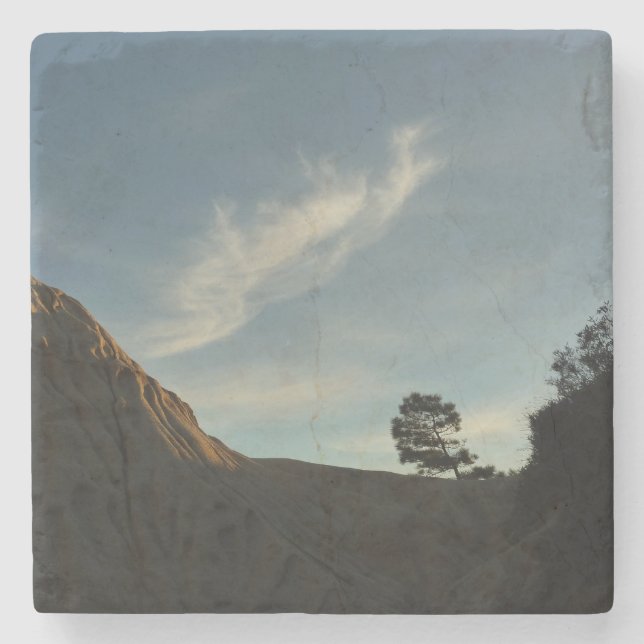 Lone Torrey Gräs California Sunset liggande Stenunderlägg (Framsidan)