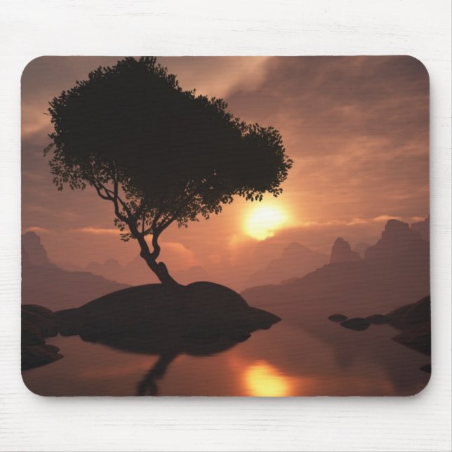 Lone träd Mousepad Musmatta (Framsidan)