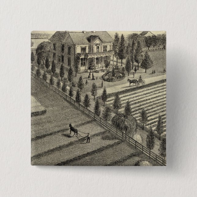 Lone Träd ranch Knapp (Framsida)