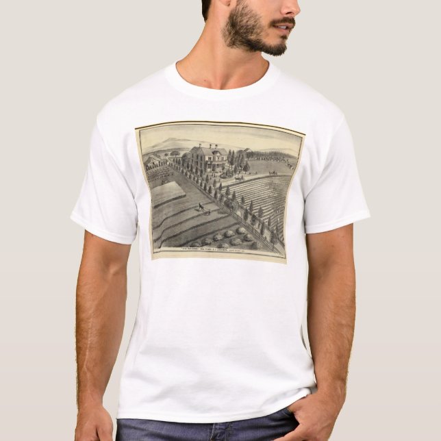 Lone trädranch tee shirt (Framsida)
