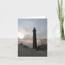 Lone vaktpost Notecards Kort