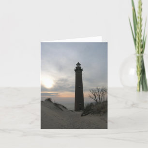 Lone vaktpost Notecards Kort
