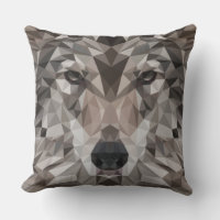 Lone Varg Geometric Porträtt