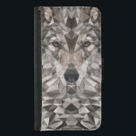 Lone Varg Geometric Porträtt Plånboksfodral För Samsung Galaxy S5<br><div class="desc">Ta med dig dina essentiella saker med orädd stil. Den här mobila plånboksbehållaren har en slående geometrisk varg i fet stil av grått - vinkelrätt, modern och strålande styrka. Med sin piercing blick och vassa linjer är denna alfakultet en symbol för lojalitet, mod och vildens oberoende. Förutom att bara skydda...</div>