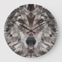 Lone Varg Geometric Porträtt