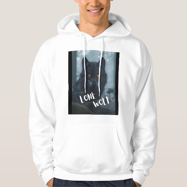 Lone varg hoodie (Framsida)