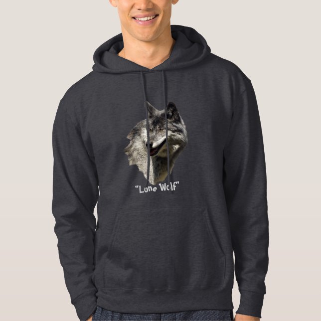 "Lone Varg" Hoodie (Framsida)