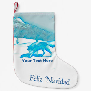 Lone Varg in WInter - Feliz Navidad Liten Julstrumpa