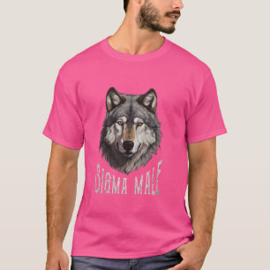 Lone Varg Introvert Manar Individualist Ironic Sig T Shirt