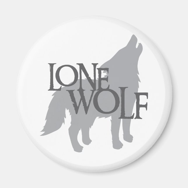 LONE-VARG MAGNET (Framsidan)