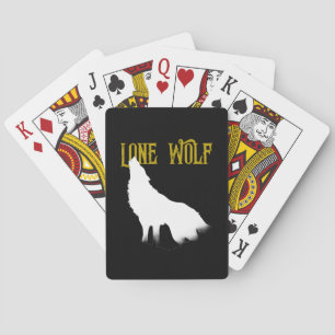 Lone Varg manale Sigma Modern Minimalist Casinokort