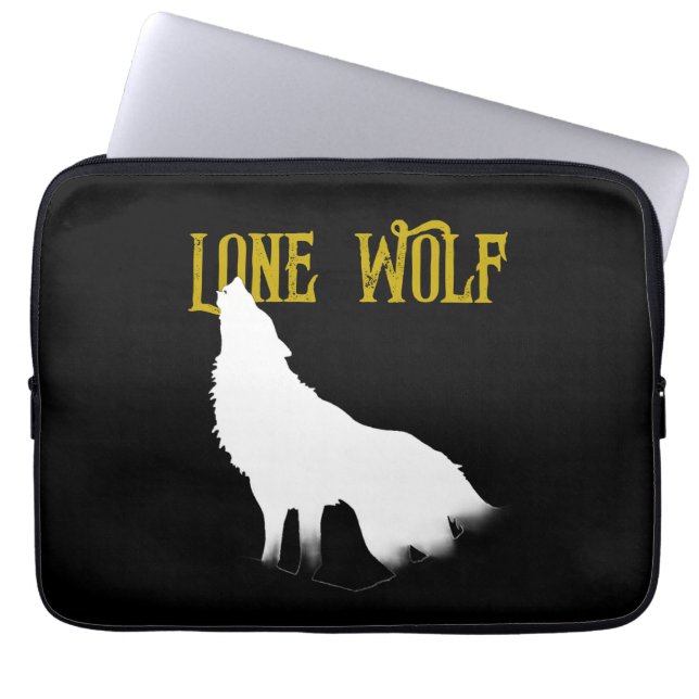 Lone Varg manale Sigma Modern Minimalist Laptop Fodral (Framsidan)