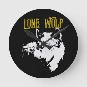 Lone Varg manale Sigma Modern Minimalist Rund Klocka