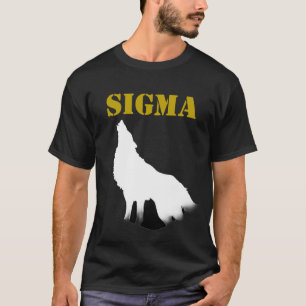 Lone Varg manale Sigma Modern Minimalist T Shirt
