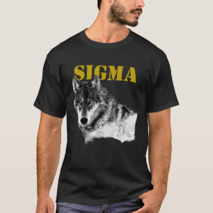 Lone Varg manale Sigma Modern Minimalist T Shirt