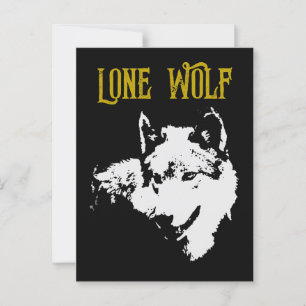 Lone Varg manale Sigma Modern Minimalist Vykort