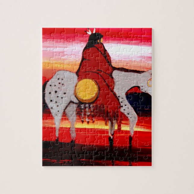 Lone varg pussel (Vertikal)