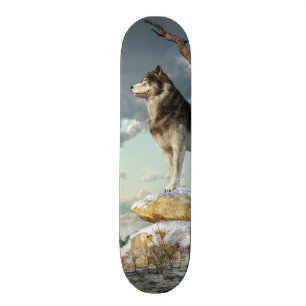 Lone varg skateboard bräda 21,5 cm