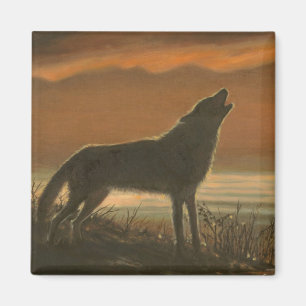 Lone varg som holwing magnet