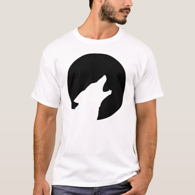 Lone varg t shirt (Framsida)