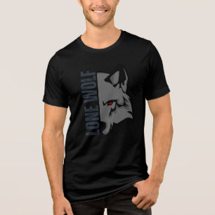 Lone Varg T-Shirt - Fet design för Oberoende och