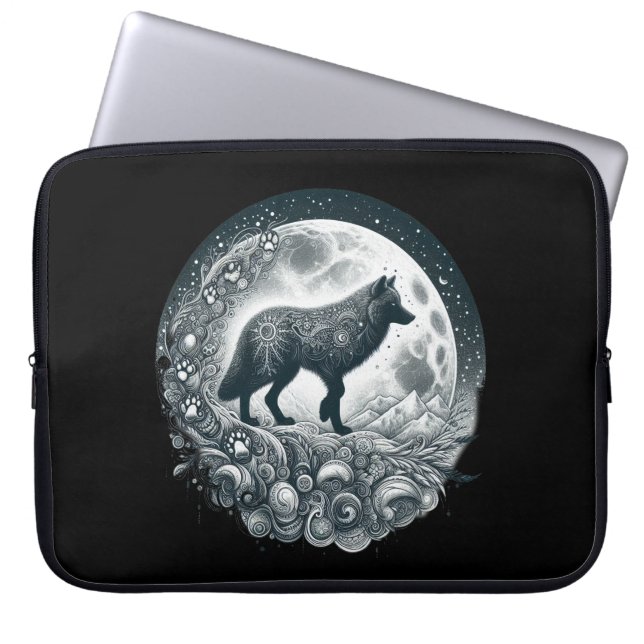 Lone Varg Tracks Laptop Fodral (Framsidan)