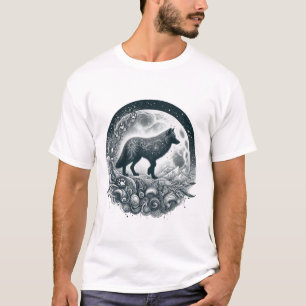 Lone Varg Tracks, Varg Tracks, Varg Tass avtryck T Shirt