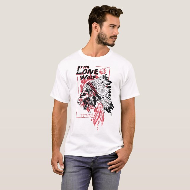 Lone Varg Tshirt Tröja (Hel framsida)