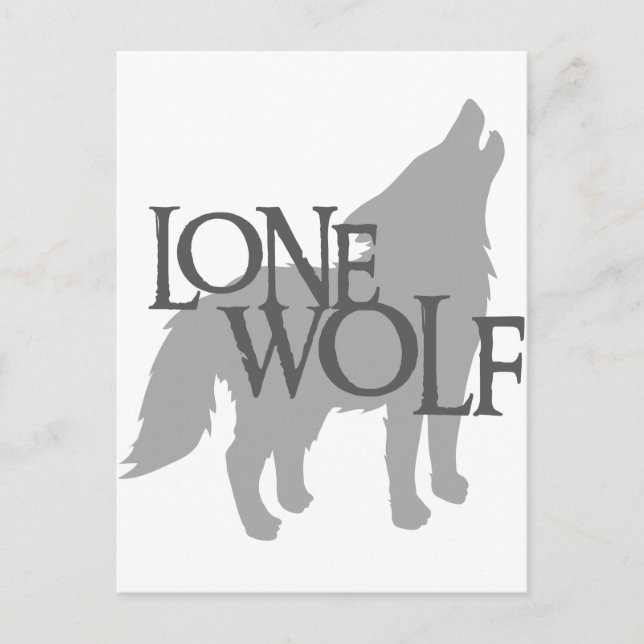 LONE-VARG VYKORT (Framsida)