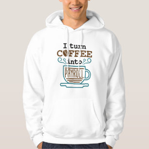 Löneassistent I Vrid kaffe till löne Hoodie