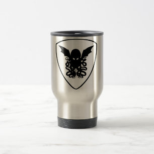 Löneförhöjning och sken Cthulhu - travel mug Resemugg