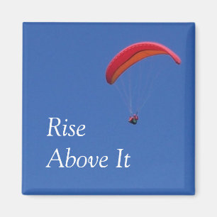 "Löneförhöjning ovanför den" Paraglidingmagnet Magnet