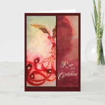 Löneförhöjning - Phoenix hälsningkort