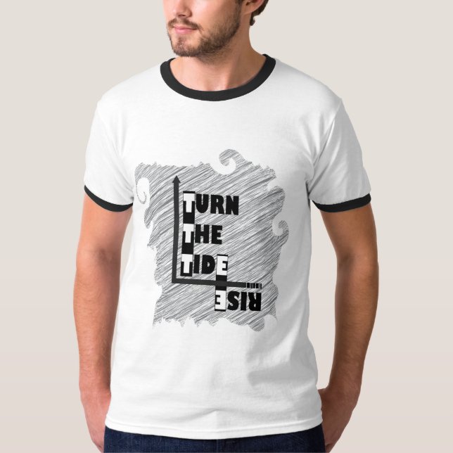 Löneförhöjningen & vänder TideRingerT-Shirt.en Tee (Framsida)