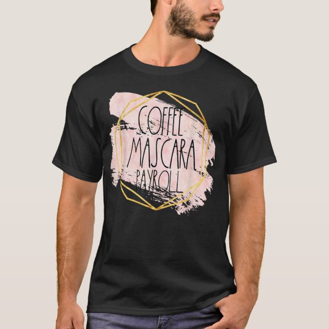 Lönegåvor till kvinnor Ekonomi Kaffe för mänskliga T Shirt (Framsida)