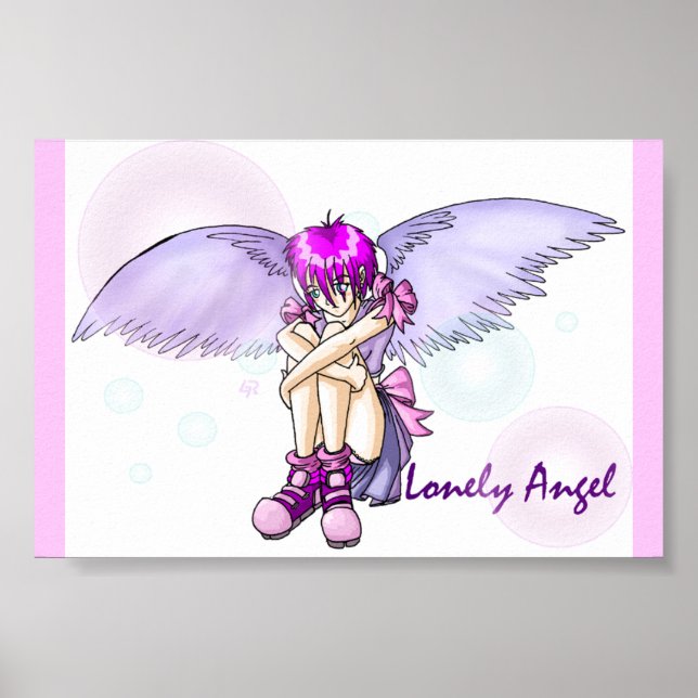 Lonely Angel #1 Poster (Framsidan)