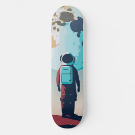 Lonely Astronaut Mini Skateboard Bräda 18,5 Cm