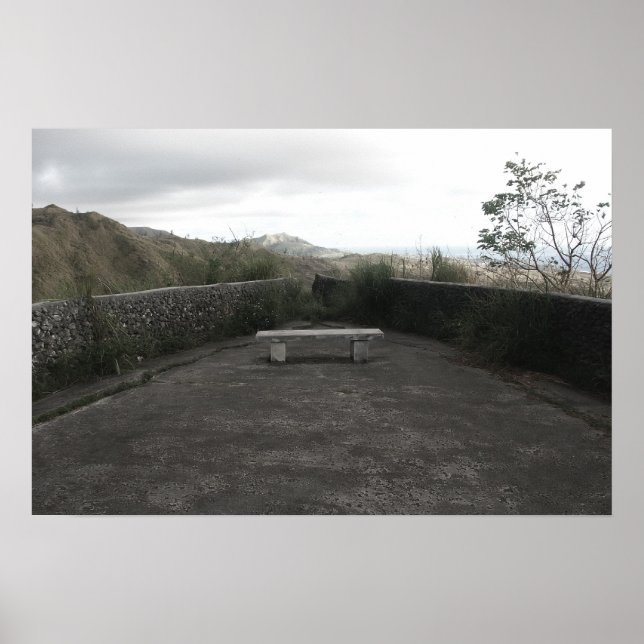 Lonely Bench Poster (Framsidan)