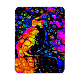 Lonely Bird 4: Liquid Art Stil Magnet