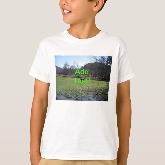 Lonely Cow T Shirt (Framsida)
