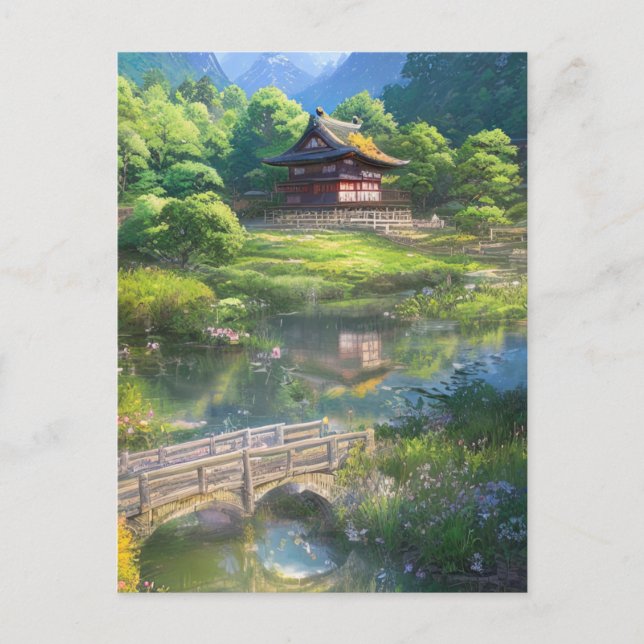 Lonely House by River Vykort (Framsida)