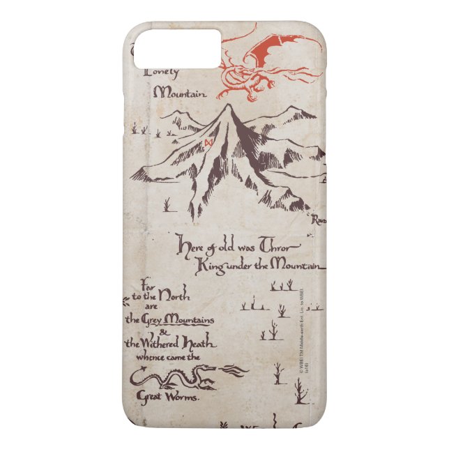 Lonely Mountain Case-Mate iPhone Skal (Baksida)