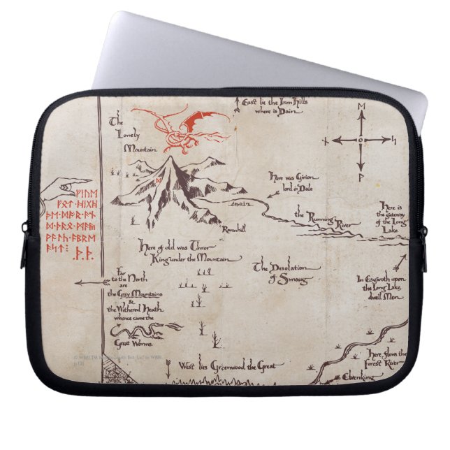 Lonely Mountain Laptop Fodral (Framsidan)