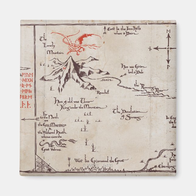 Lonely Mountain Magnet (Framsidan)