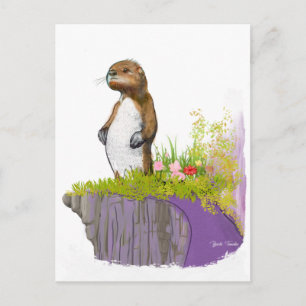 Lonely Otter Vykort