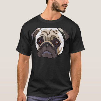 Lonely Pug-Hund är ett utmärkt djur älskare T Shirt