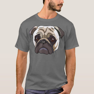 Lonely Pug-Hund är ett utmärkt djur älskare T Shirt