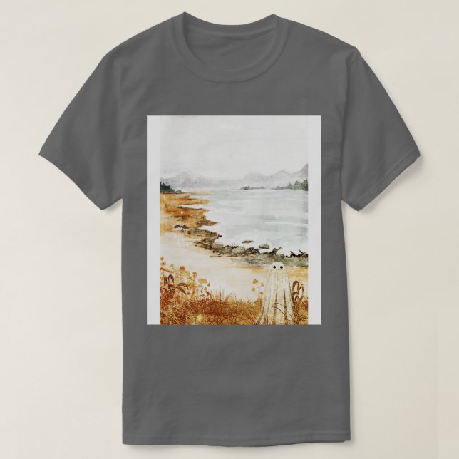 Lonely Shores T Shirt (Design framsida)